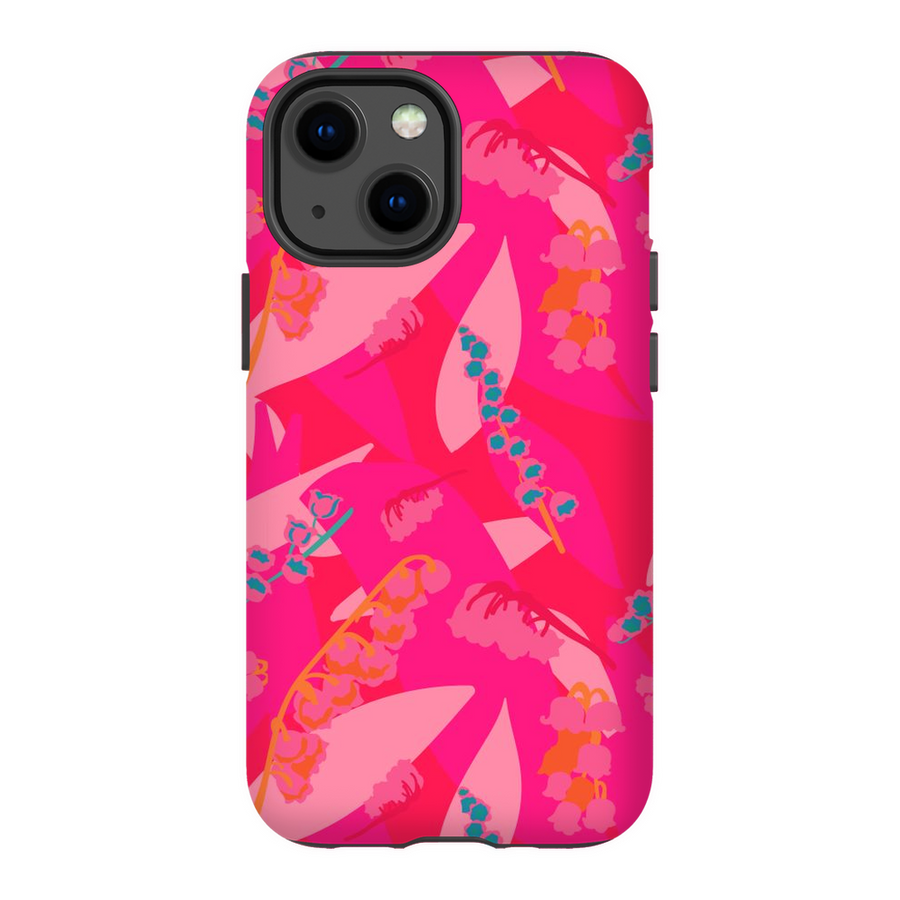Pink Floral Lily of the Valley Phone Case