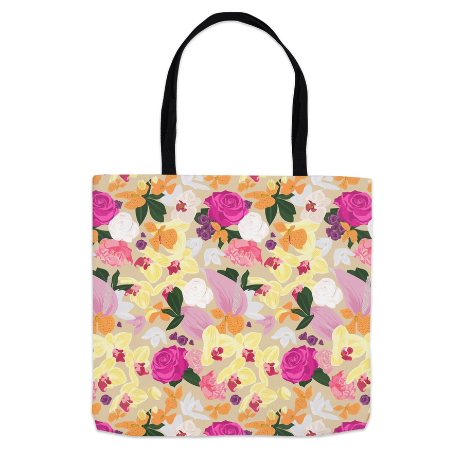 Bright and Bold Floral Tote Bags