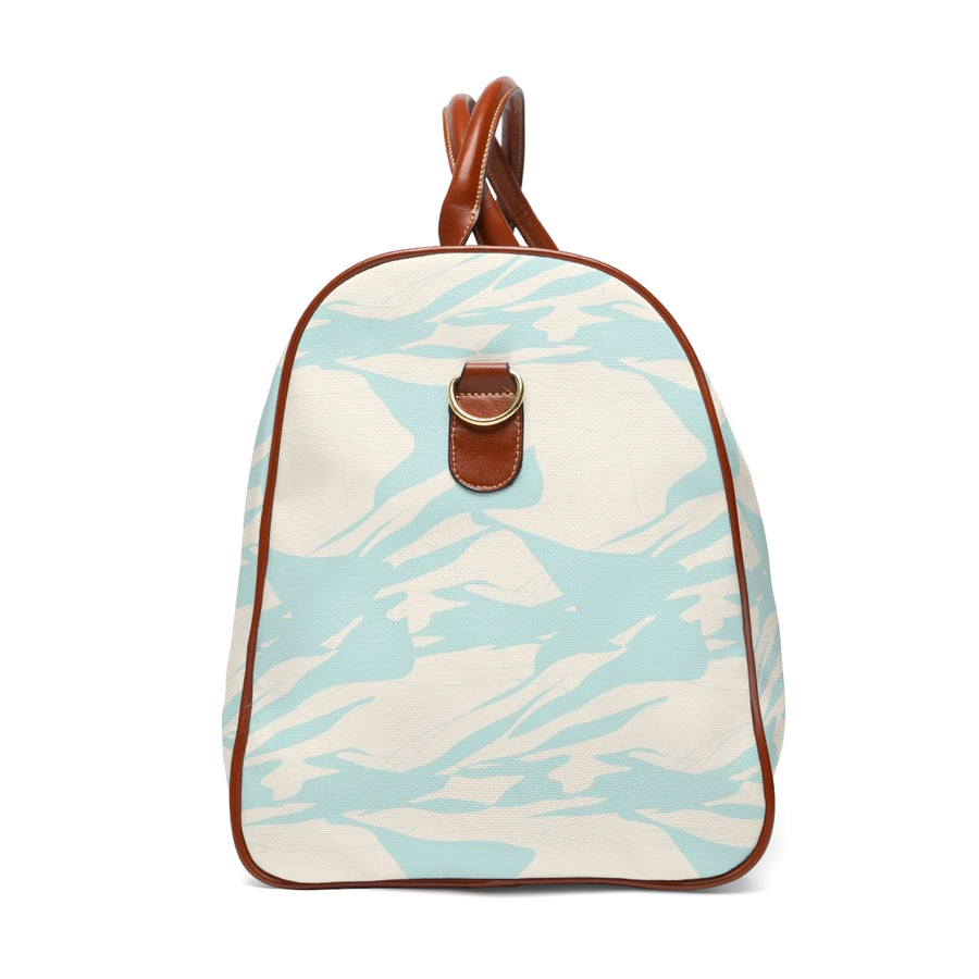 Abstract Cloud Pattern Waterproof Travel Bag