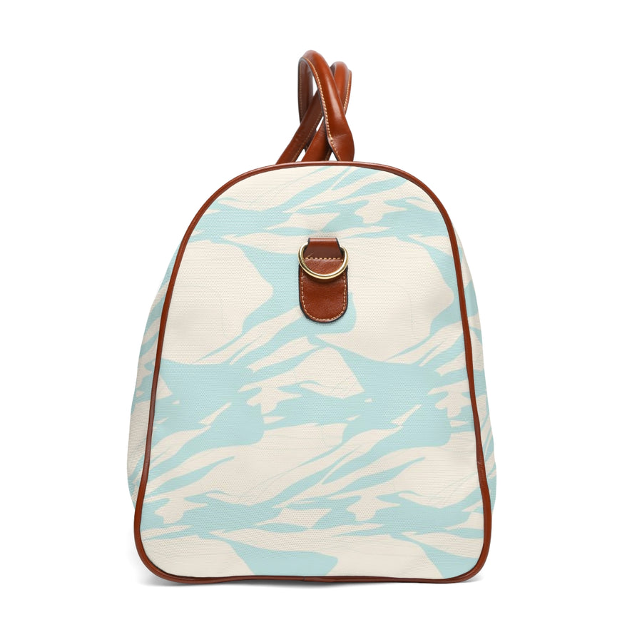 Abstract Cloud Pattern Waterproof Travel Bag